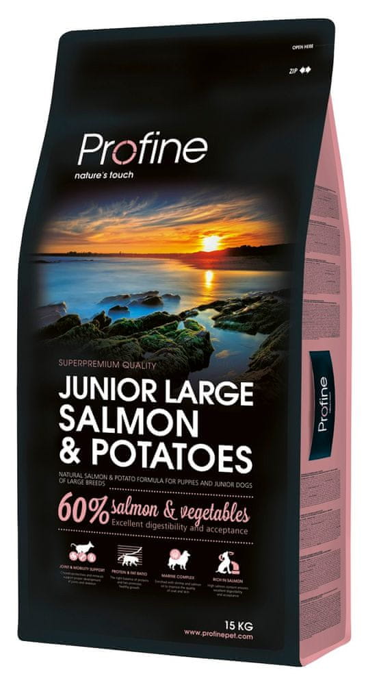 Profine Junior Large Breed Salmon & Potatoes 15 kg